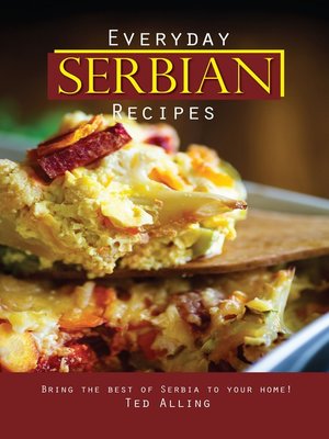 cover image of Everyday Serbian Recipes